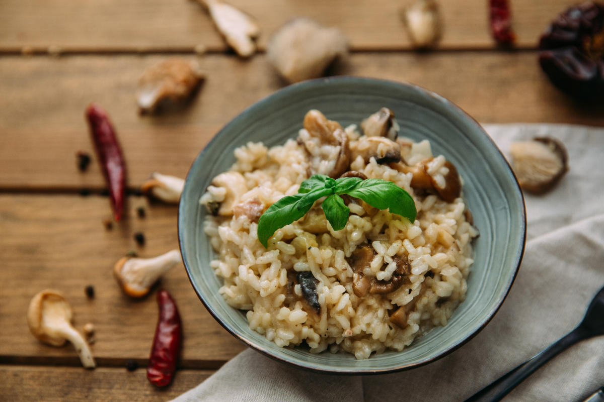 risotto ai funghi