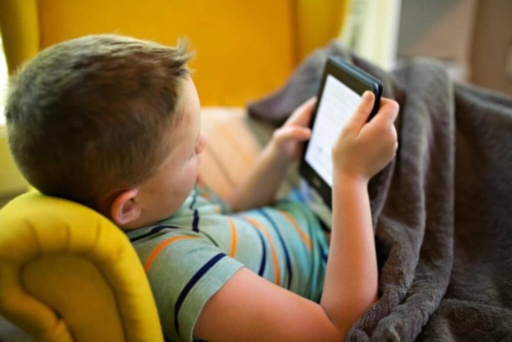 Bambini e tablet