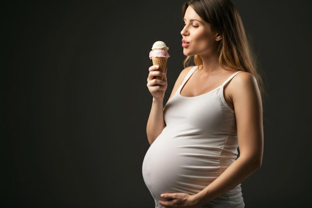 Gelato in gravidanza: si può?