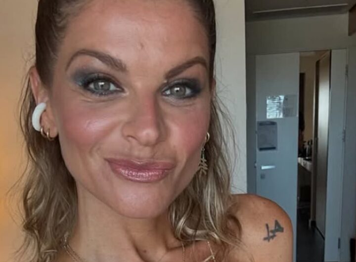alessandra amoroso look premaman