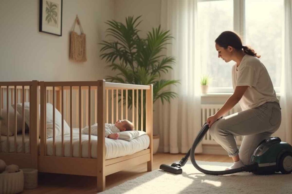l'aspirapolvere fa dormire i bambini