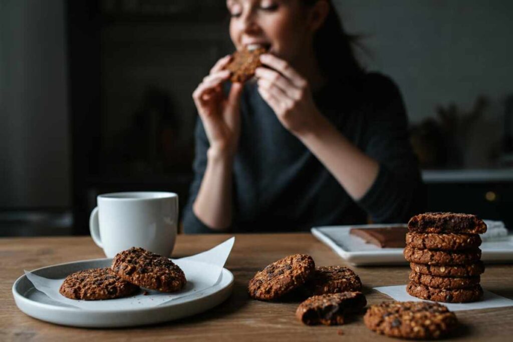 ricetta dei biscotti avena e cioccolato