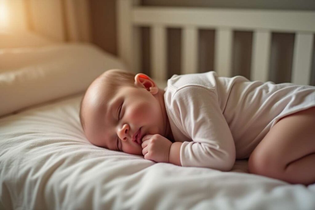 la posizione migliore per il sonno del bambino