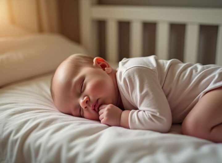 la posizione migliore per il sonno del bambino