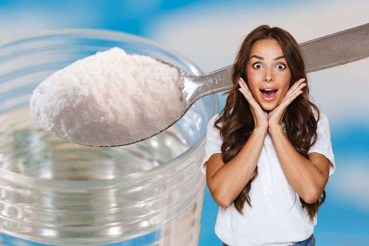 acqua e bicarbonato per il sollievo intimo