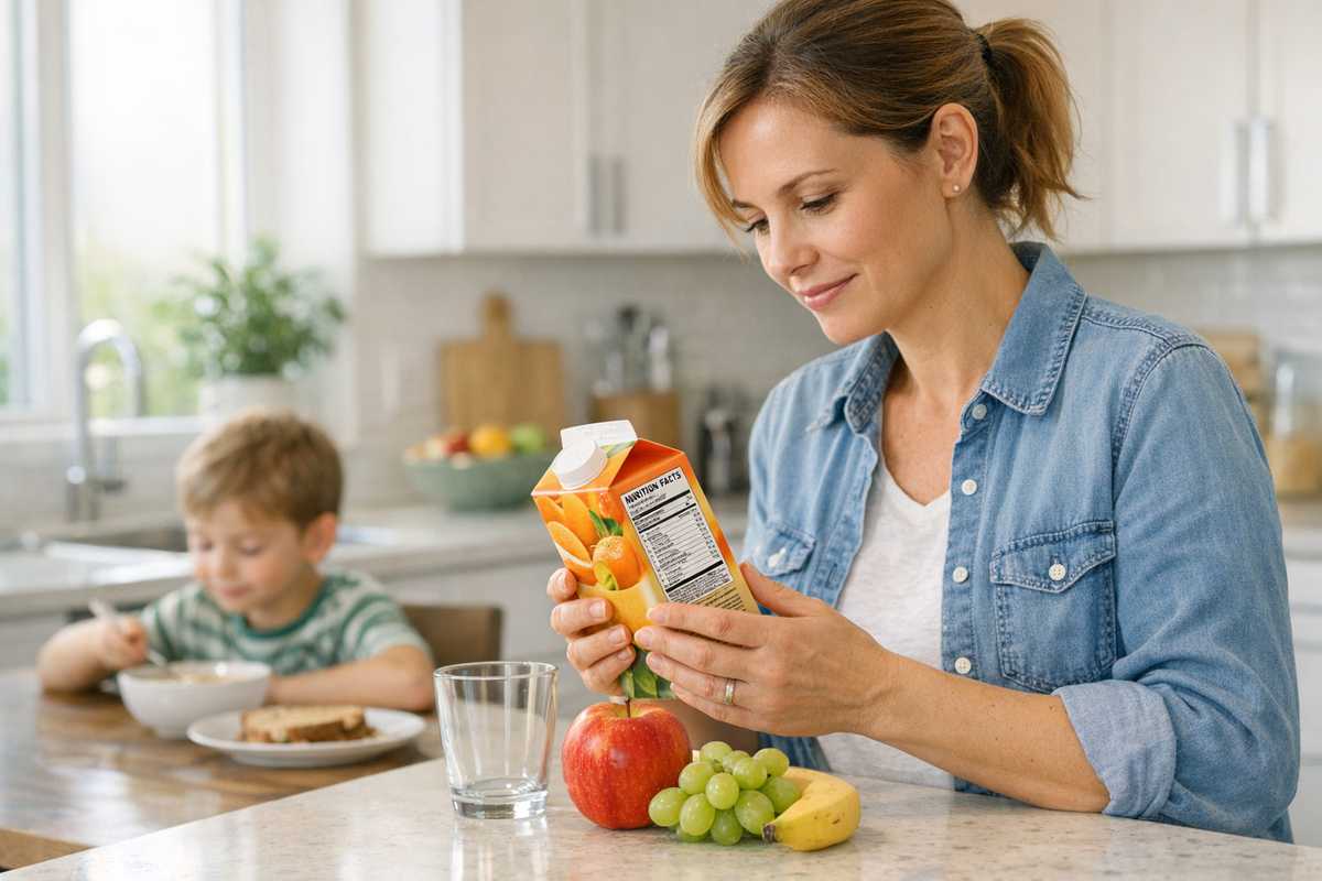 Succhi di frutta ai bambini, guida pratica per i genitori: quantità, etichette e richiami