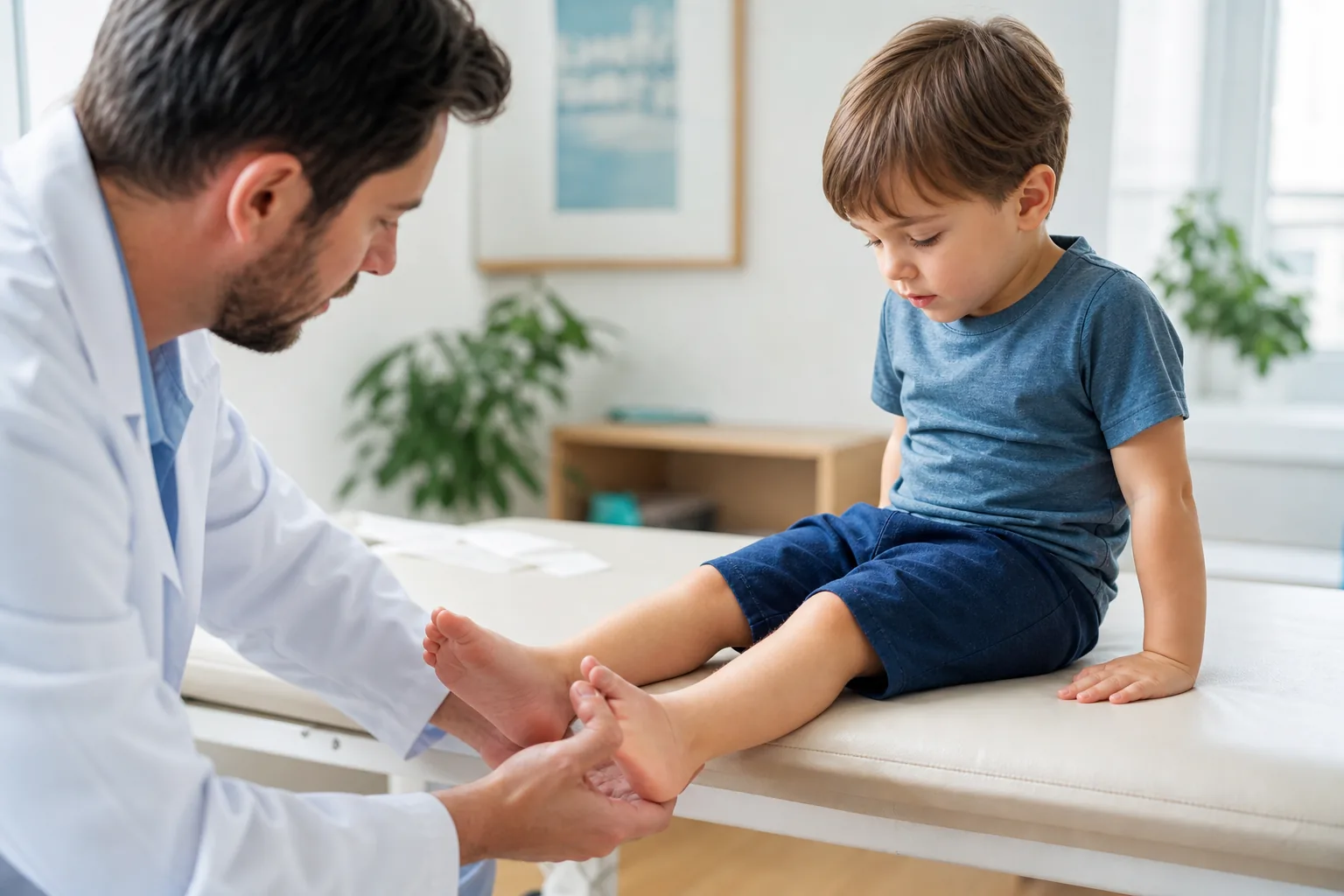 Piedi piatti nei bambini: quando fare la prima visita specialistica