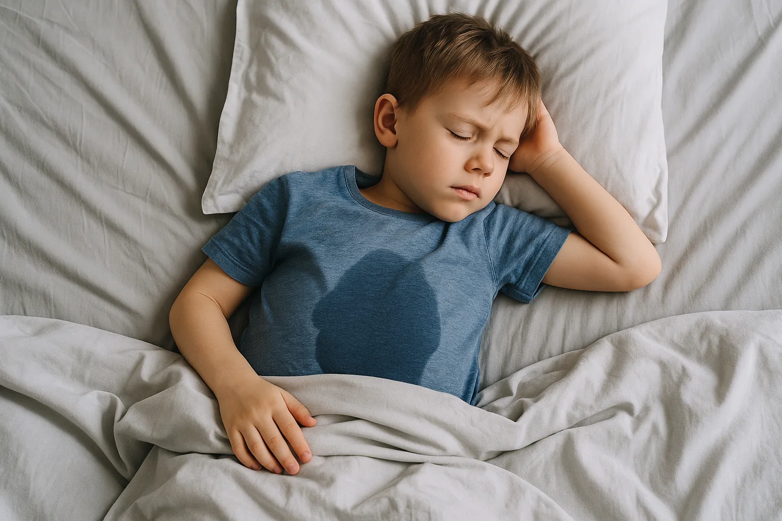 Enuresi notturna nei bambini: come affrontarla senza colpa