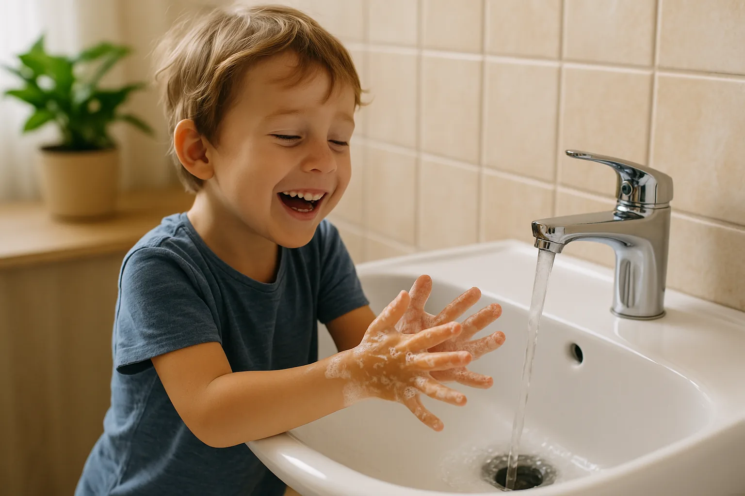 Insegnare ai bambini a lavarsi le mani: metodi divertenti e efficaci