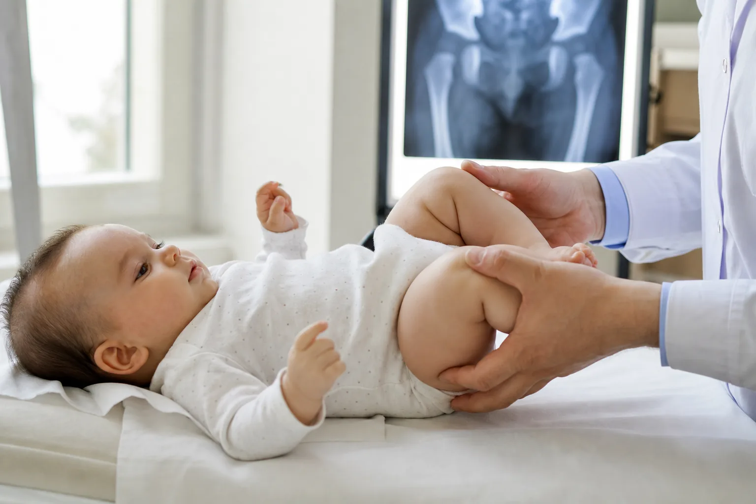 Displasia dell'anca nei bambini: diagnosi precoce e trattamento